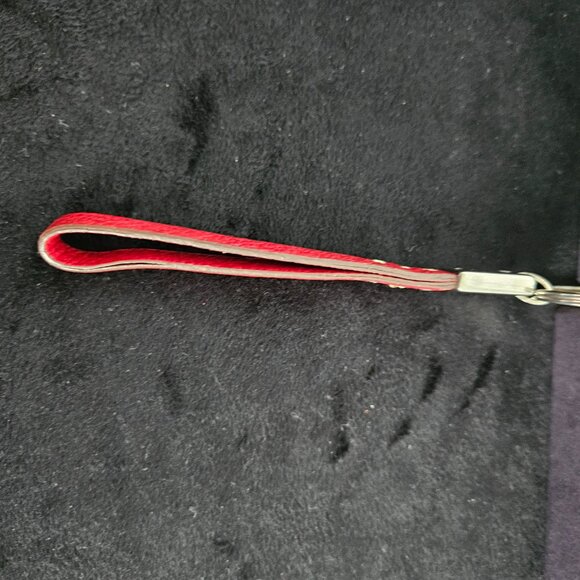 Prada - Red Leather Keychain - Picture 6 of 7